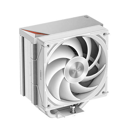 Кулер для процессора/ PCCooler RZ500 WH (250W, 4-pin PWM, 155mm, Al/Cu, 5x6mm, 1x120mm, 86.73CFM, 32dBA, 2200RPM, S: 1851/1700/1200/115X, AM5/AM4,