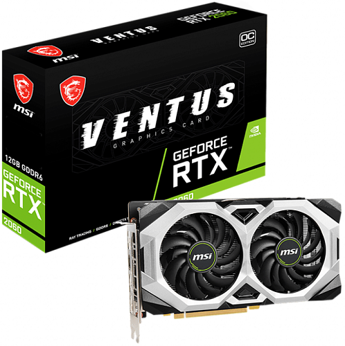 Видеокарта GeForce RTX 2060 VENTUS 12G OC