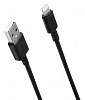 Кабель SunWind USB (m)-Lightning (m) 1.2м черный блистер
