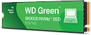 Твердотельный накопитель Western Digital Green SN3000 SSD M2.2280 PCIe 4.0 2Tb, 5000MBs, TBW 250, WDS200T4G0E, 1 year
