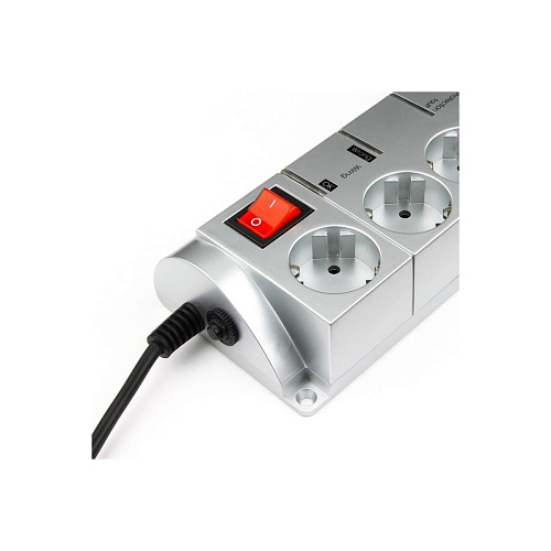 Energenie Сетевой фильтр (SISN-SILVER-10),серебристый