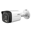 DAHUA DH-HAC-HFW1801TLMP-IL-A-0360B-S2 Уличная цилиндрическая HDCVI-видеокамера с интеллектуальной двойной подсветкой 8Мп, объектив 3.6мм, ИК 40м, LED