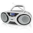 Аудиомагнитола BBK BX516BT белый/черный 8Вт/CD/CDRW/MP3/FM(dig)/USB/BT