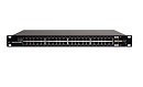 Коммутатор UBIQUITI [ES-48-750W EU] EdgeSwitch 48-750W 48 портов, раздача питания 24/48В на всех портах, суммарная мощность 750W