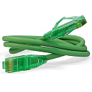 Кабельная сборка Hyperline PC-LPM-UTP-RJ45-RJ45-C6a-5M-LSZH-GN Патч-корд U/UTP, Cat.6a (100% Fluke Component Tested), 10G, LSZH, 5м, зеленый