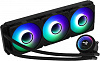 Система водяного охлаждения Aerocool Mirage L360 ARGB Soc-AM5/AM4/1151/1200/2066/1700 черный 4-pin 20-27dB Al+Cu 550W 1350gr Ret (MIRAGE L360 BK)