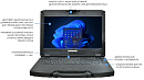 Полностью новая модель Durabook S14I на базе процессора Intel® Core™ Ultra обеспечивает бесперебойную работу и расширенные возможности искусственного