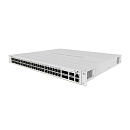 Коммутатор MIKROTIK Bad Pack CRS354-48P-4S+2Q+RM Cloud Router Switch 354-48P-4S+2Q+RM with 48 x Gigabit RJ45 LAN (all PoE-out), 4 x 10G SFP+ cages, 2