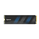 SSD APACER AS2280P4U PRO 256Gb M.2 2280 PCIe Gen3x4, R3500/W1200 Mb/s, 3D NAND, MTBF 1.8M, NVMe, 170TBW, Retail, Heat Sink, 5 years (AP256GAS2280P4UP
