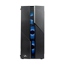 Блок питания Eurocase ATX A85 4ARGB черный без БП закаленное стекло USB 3.0