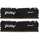 Kingston DRAM 16GB 3600MHz DDR4 CL17 DIMM (Kit 2x8Gb) FURY Beast RGB KF436C17BBAK2/16