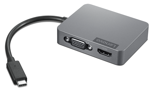 Lenovo USB-C Travel Hub Gen2 (1xVGA, 1xHDMI, 1xEthernet, 1xUSB 3.1 Gen1)