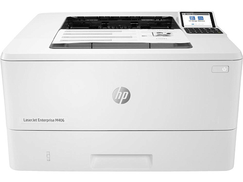 Принтер лазерный HP LaserJet Enterprise M406dn (3PZ15A) A4 Duplex Net белый