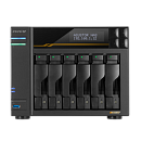 сетевое хранилище ASUSTOR AS6806T 6-Bay NAS/AMD Ryzen V3C14 2,3GHz/16GB DDR5, noHDD(HDD,SSD)/2x5,2х10,Gbe(LAN)/3xUSB3.2,Type-C; 90IX01T6-BW3S00