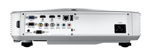 Лазерный проектор Optoma ZW300USTe DLP, WXGA, 3500 ANSI Lm,100 000:1,16:10; TR 0,27:1,HDMI x2; VGAx2,Composite video x1; AudioIN x1 Jack; AudioIN x1;