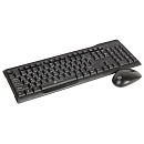 Клавиатура + мышь Oklick 230M Black, USB, беспроводные [412900]