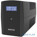 Импульс Юниор Смарт 2200 {2200/1320 ВА/Вт, LCD, USB, RJ11/RJ45, IEC-C13x6} черный {JS22211}