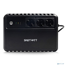 SMARTWATT UPS SAFE 1000 {линейно-интерактивный, 1000/600 ВА/Вт, напольный, LED индикация, Shuko CEE7/4 - 3 шт}