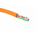 EUROLAN 19C-U6-12OR-B305 Кабель категории 6, U/UTP, 4 пары, 23 AWG, нг(А)-HF, внутренней прокладки, оранжевый, коробка 305 м