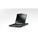 ATEN KL1516AiMR Переключатель, электрон., KVM, 1 local user PS2/USB/VGA консоль LCD 17"+32 IP user =>16 cpu (PS2/USB/Sun+VGA)/RS232, без модулей, 160