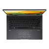 ASUS Zenbook 14 OLED UM3402YA-KM176W AMD R5-5625U/8b LPDDR4X/512GB SSD/14", WQXGA+ (2880 x 1800)/WiFi6E//Windows 11 Home ENG/1.39Kg/Jade Black/RU_EN_K