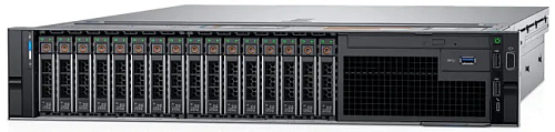 dell poweredge r740 2u/ 8lff/ 1x 4210r/ 2x16gb rdimm 3200/ h750 lp/ 1x4tb 7,2k sata/ 4xge/ 2x750w / rc1/ 4 std/ bezel noqs/ sliding rails/ cma/ 3ypsnb