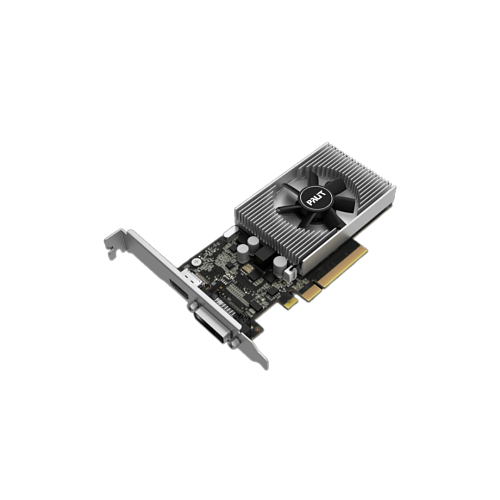 Видеокарта/ VGA PALIT NVIDIA GT1030 2GB, DDR4/64-bit, PCIe 3.0, 1xDVI-D, 1xHDMI 2.0, 1-slot