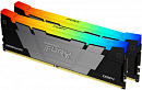Память DDR4 2x32GB 3600MHz Kingston KF436C18RB2AK2/64 Fury Renegade RGB RTL Gaming PC4-28800 CL18 DIMM 288-pin 1.35В dual rank с радиатором Ret