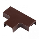 EKF tchd-20-10x4 Угол T-образный (20х10) (4 шт) Plast EKF PROxima под темное дерево