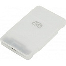 Корпус AGESTAR 3UBCP3 (WHITE) USB 3.0 Внешний 2.5" SATAIII HDD/SSD USB 3.0, пластик, белый, безвинтовая конструкция