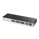 Коммутатор ZYXEL Nebula NSW100-28 с управлением в облаке, 24xGE, 4xCombo (SFP/RJ-45)
