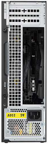 Корпус с блоком питания 250Вт./ Сase Foxline mITX 250W TFX, 2xUSB3.0, Black/Black Trim, powercord