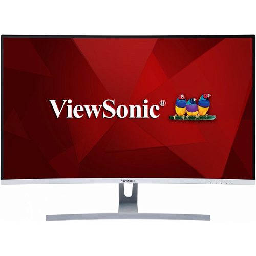 Viewsonic 32"VX3217-2KC-MHD VA LED изогнутый, 2560x1440, 5ms, 300cd/m2, 178°/178°, 80Mln:1, 2*HDMI, DP, Mini-DP, колонки+усилитель, Tilt, VESA, Black