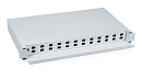 Кросс бокс оптический 19" на 24 SC (LC duplex) со сплайс-кассетой Cabeus ODF-19-24-SC Кросс бокс оптический 19" на 24 SC (LC duplex) со сплайс-кассето