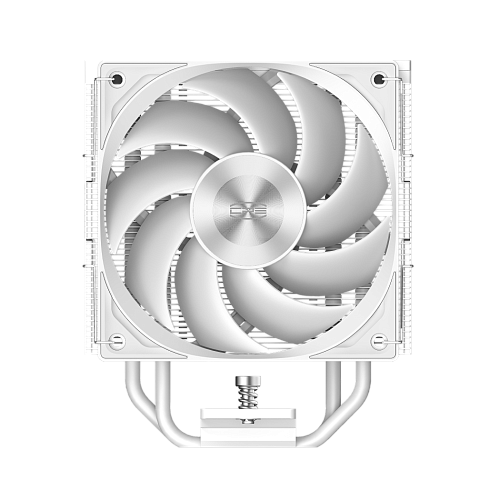 Кулер для процессора/ PCCooler RZ500 WH (250W, 4-pin PWM, 155mm, Al/Cu, 5x6mm, 1x120mm, 86.73CFM, 32dBA, 2200RPM, S: 1851/1700/1200/115X, AM5/AM4,