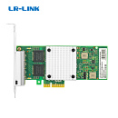 Сетевой адаптер LR-LINK LREC9714HT Intel I350 AM4 PCI-E x4 1GB 4 x RJ45 I350-T4