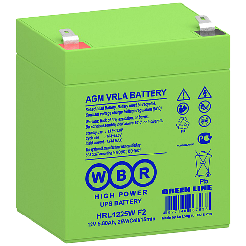 Аккумулятор WBR HRL1225W F2