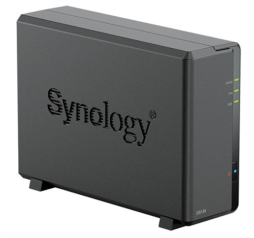системы хранения данных synology qc 1,7ghzcpu/1gb/upto 1hdd sata(3.5', 2.5')/2xusb3.2/1gbe/iscsi/2xipcam(upto 12)/1xps/1yw repl ds118