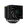 Кулер для процессора DEEPCOOL AK620 DIGITAL LGA20XX/1700/1200/115X/AM5/AM4 (8шт/кор, TDP 260W, PWM, DUAL Fan 120mm, 6 тепл. трубок, черный) RET