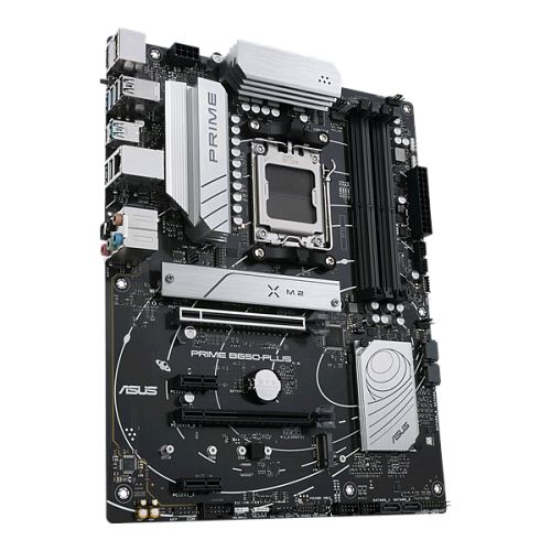 ASUS PRIME B650-PLUS, AM5, B650, 4*DDR5, 4*SATA, 2*M.2, 6*USB 3.2, 2*USB 2.0, 3*PCIx16, 2*PCIx1, DP+HDMI, ATX; 90MB1BS0-M0EAY0