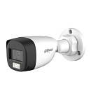 DAHUA DH-HAC-HFW1500CLP-IL-A-0280B-S2 Уличная цилиндрическая HDCVI-видеокамера с интеллектуальной двойной подсветкой 5Мп, объектив 2.8мм, ИК 20м, LED