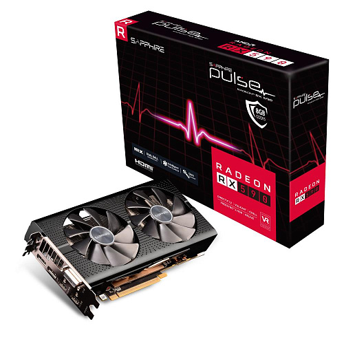 Видеокарта PCIE16 RX 590 8GB GDDR5 PULSE 11289-06-20G SAPPHIRE