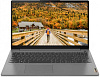 ноутбук lenovo ideapad 3 15itl6 core i5 1135g7 8gb ssd512gb intel uhd graphics 15.6" ips fhd (1920x1080) noos grey wifi bt cam (82h8005krk)