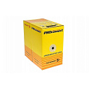 PROconnect (01-0027) Кабель витая пара U/UTP, CAT 5e, PVC, 2PR, 24AWG, INDOOR, SOLID, серый, 305м