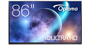 86' Optoma 5862RK INTERACTIVE, UHD 4K, 3840x2160, 420cd, 1200:1, IN: 3xHDMI, VGA, S/PDIF, 4xUSB3.0, USB2.0, RS232, 2xRJ45, USB-C, 2xUSB Touchport, OUT