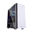 Корпус ZALMAN R2, ATX, WHITE, WINDOW, 2x3.5", 2x2.5", 2xUSB2.0, 1xUSB3.0, RGB FAN CONTROLLER, REAR 1x120mm RGB (дефект покраски + замазана царапина за
