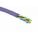 EUROLAN 19C-U6-05VL-B305 Кабель категории 6, U/UTP, 4 пары, 23 AWG, нг(А)-LSLTx, внутренней прокладки, фиолетовый, катушка в коробка 305 м