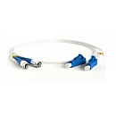 Hyperline FC-D2-9A1-FC/UR-LC/UR-H-5M-LSZH-WH Патч-корд волоконно-оптический (шнур) SM 9/125 (G.657), FC/UPC-LC/UPC, 2.0 мм, duplex, LSZH, 5м