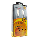 Cablexpert Кабель USB 2.0 CC-G-USBC01Bk-0.5M AM/Type-C, серия Gold, длина 0.5м, черный, блистер