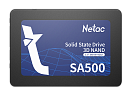 SSD накопитель Netac SSD SA500 1TB 2.5 SATAIII 3D NAND, R/W up to 530/475MB/s, TBW 480TB, 3y wty